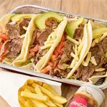 タコスチキンセット4個 4Tacos chicken set（タコス＆ブリトーEL Rincon de TADIM Tacos and Burrito）