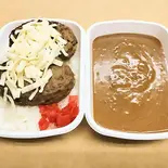 チーズハンバーグカレー(1キロ弁当)（まんぞく弁当 麻生店）