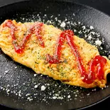 チーズオムレツ(からあげとオムライス 西新宿nano)