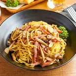 ランチきのこの和風パスタ（KitchenBarぐりむ）