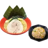 チャーハンセット(横浜家系ラーメン赤家 白楽店)