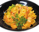 海老のクリームパスタ（SAINT-TROPEZ）