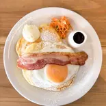 パンケーキセット（Cafe Sadiiq）