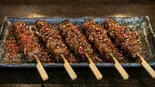 ラム肉の串焼き（大東北）