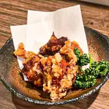 ピリ辛唐揚げ Spicy fried（とり九）
