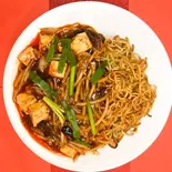 麻婆豆腐あんかけ焼きそば(中国料理 菜香園)
