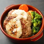 Wスパイスカレーdeチーズバーグ（絶品スープで味わうハンバーグの店「スープdeバーグ」）