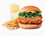 [セット]塩レモンチキンバーガー（フレッシュネスバーガー トレアージュ白旗店）