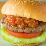 サルサバーガー単品（ビフテックバーガー）
