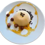 ペルーのルクマアイス(PERUVIAN LUCUMA ICE CREAM)(AMAZON POLPAS カフェ&マーケット)