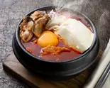 牡蠣純豆腐 Oyster Sundubu(dragon純豆腐(スンドゥブ) 本店)
