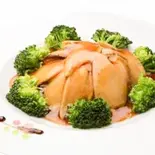 あわびの醤油煮 Boiled Abalone Seasoned with Soy Sauce（中華料理 華景園）