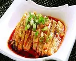 口水鸡  よだれ鶏（湘味食府）