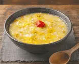 (たまご好きな方に)たまご3個のたまご粥 梅干付（風邪・胃腸炎の回復に お粥小屋 健康お粥専門店）