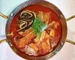 牛モツ鍋(毛肚鍋)（麻辣烫＆米線専門 四川食堂 隅然）