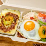 てりやきチーズロコモコ×アボガトカレードリア(goody goody 北24条駅前店)