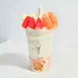 季節のフルーツ盛り合わせパフェB（アイスるんです 兵庫上沢店）
