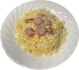 腸詰チャーハン（中華料理 揚州飯店）