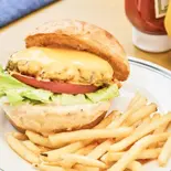 チーズバーガー Cheeseburger(Jami Jami Burger森野店)