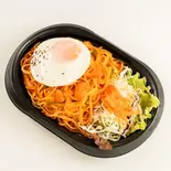 スパゲッティナポリタン目玉焼付き（ミレットロード くにたちカフェ）