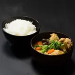 ちゃんこ鍋【しょうゆ】 ライスセット(-力士食堂-WANPAKU)