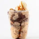 わらびもちパフェ(黒蜜) parfait(SOLAYA SWEETS)