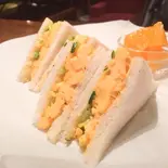 たまごサンド（bar＆coffee Rose Papillon）