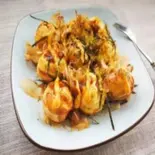 たこ焼き octopus balls(4個)（金星 ヴィーナス ビューティアサイーフルーツボウル Venus beauty Acai fruit-bowl 北千住店）