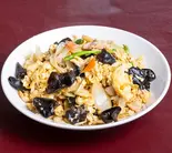 キクラゲと玉子炒め（丸亀飯店）