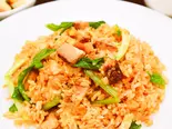 チャーシュー炒飯（薬膳しゃぶしゃぶ 小尾羊 銀座店）