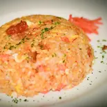 スケソウダラのチャンジャ風炒飯(ハーフサイズ)（モナーク）