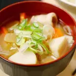 具たくさん豚汁（韓国クリスピーチキンのお店 PIKO＆平岸店）