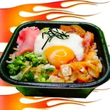 ビタミンK2=930㎍以上の驚愕の丼、日本が誇る発酵食「納豆」が主役のスタミナ納豆丼（【大トロ/中トロの鮪(まぐろ)専門】bento ya Donmaru/丼丸 sushi bento vendor/tuna expert/Donmaru）