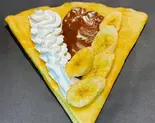 ホイップ+ヌテラ+バナナ(W crepe)
