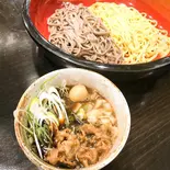 肉つけ麺 2種盛り（麺屋 神楽）