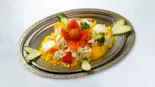 ベジタブル ビリヤニ(ライタ付)(Vegetable Biryani with Raita)（カジャナ）