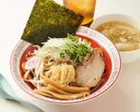特濃油そば＆スープ餃子セット【レンジ油そば】（武蔵野アブラ學会 神田店）