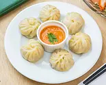 モモ(ネパール風餃子)6p Momo Nepali-Style Gyoza Dumplings (6 Pieces)（インド・アジアンレストラン＆バーリアル）