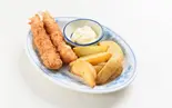 海老とポテト揚げ Fried ebi & Potato(サイノダイニング 門前仲町)