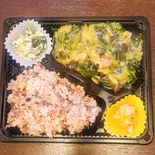 ほうれん草と鶏肉のオイスタークリーム煮 お茶つき（おばんざいや早乙女 銀座本店）