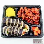 特製キンパ＆ヤンヨムチキン弁当(Gimbap＆Yang Yom Chicken bento)（韓国料理YogiYo＆ネパール・インド料理EVEREST KITCHEN）