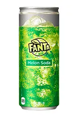 メロンソーダ250ml（パンケーキ＆レストラン ひげぱんだ 八幡店）