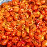 麻辣ザリガニの尾(辣炒龙虾尾)（聚香源）