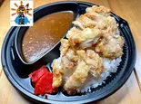 【相性バツグン!】唐揚げ極みビーフカレー(愛の料理 元気屋 薬院店)