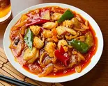 イカのピリ辛炒め Spicy Squid Stir-Fry（心意）