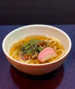 山菜うどん（西ノ陣 京風だしのとろろうどん 日本橋店）