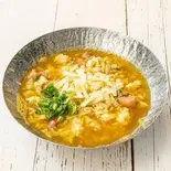 【まろやか】鶏カレーチーズ雑炊【cleamy】Japanese rice ＆ chicken porridge with curry and cheese（ぞうすいマニア〜鶏キング〜博多店Zosui Mania Chicken King）