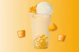 【フロート】タピオカ マンゴーミルク Tapioca Mango Milk Float(好味茶房 Our Tea #タピオカと好きな時間。 大井町店)