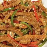 辣炒牛肚/ハチノス辛く炒める(丁記美食城)