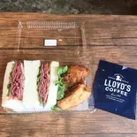 パストラミビーフランチ（lloyd's coffee 西岡店）